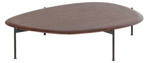 Stolik w ciemnym naturalnym kolorze 97x121 cm Kota – WOOOD