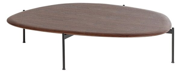 Stolik w ciemnym naturalnym kolorze 97x121 cm Kota – WOOOD