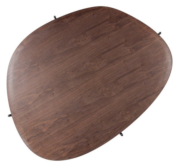 Stolik w ciemnym naturalnym kolorze 97x121 cm Kota – WOOOD