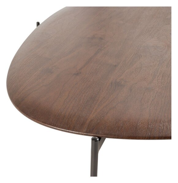 Stolik w ciemnym naturalnym kolorze 97x121 cm Kota – WOOOD