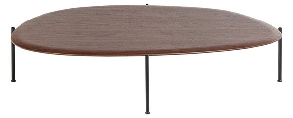 Stolik w ciemnym naturalnym kolorze 97x121 cm Kota – WOOOD