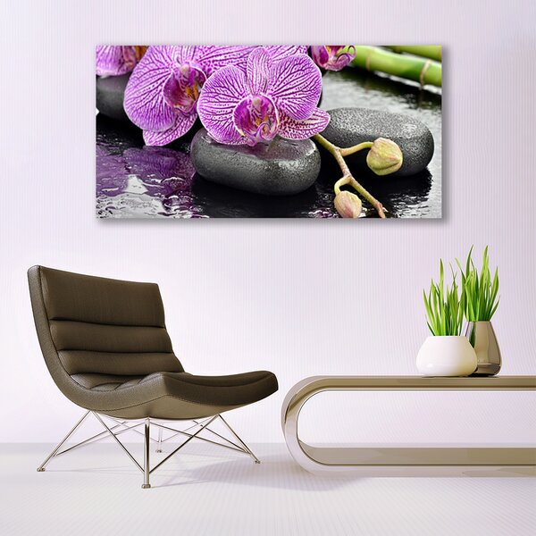 Obraz Canvas Storczyk Zen Orchidea Spa