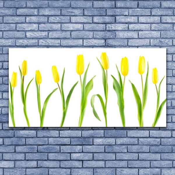 Obraz canvas na ścianę Słoneczne Żółte Tulipany