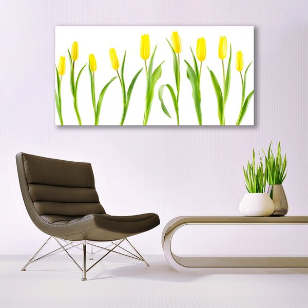 Obraz canvas na ścianę Słoneczne Żółte Tulipany
