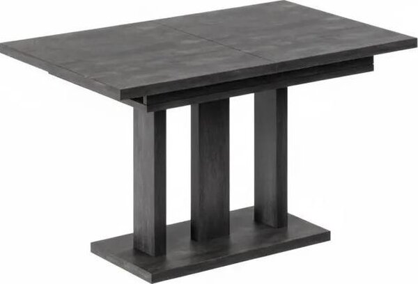 Stół rozkładany APPIA 130(210)x80 beton ciemny