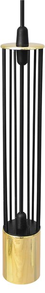 Nowoczesna lampa BARS W-L 1115/2 GO+BK+GO