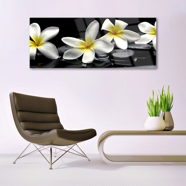 Obraz Szklany Piękny Kwiat Plumeria