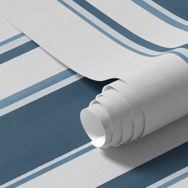 Tapety Niebieskie i turkusowe pionowe paski na jasnym tle, Tapety Geometryczne, Tapety w paski, a00528 : Uwalls.pl