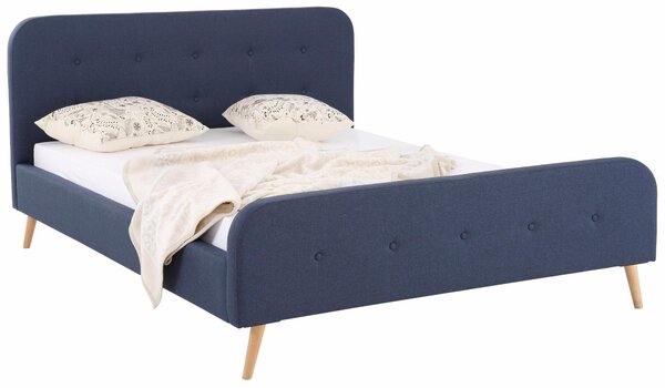Eleganckie, tapicerowane łóżko 180x200 cm