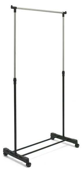 Czarny metalowy stojak na ubrania 85x94x48 cm – Addis