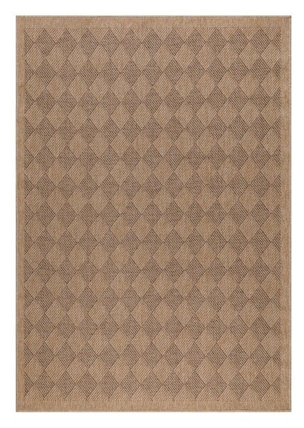 Chodnik odpowiedni na zewnątrz w ciemnym naturalnym kolorze 80x250 cm Dhaka – Ayyildiz Carpets
