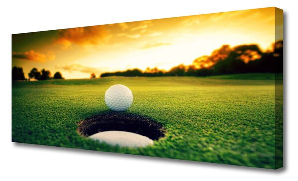 Obraz na płótnie Perfekcyjne Pole Golfowe