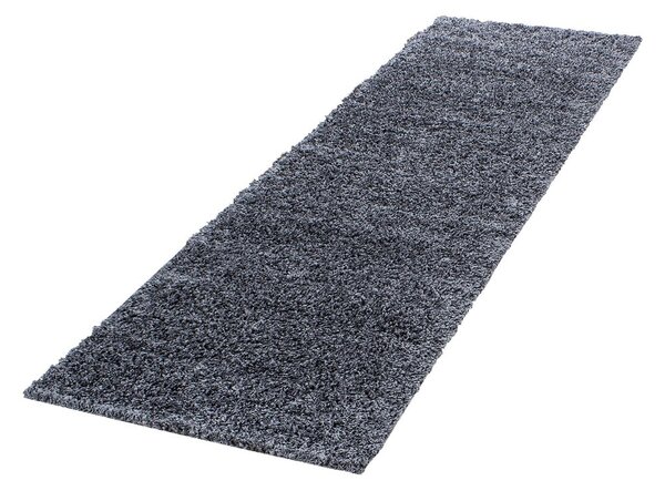 Ciemnoszary chodnik 80x250 cm Life – Ayyildiz Carpets