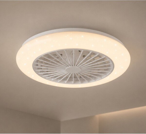 Biała lampa sufitowa LED Stralsund – Reality