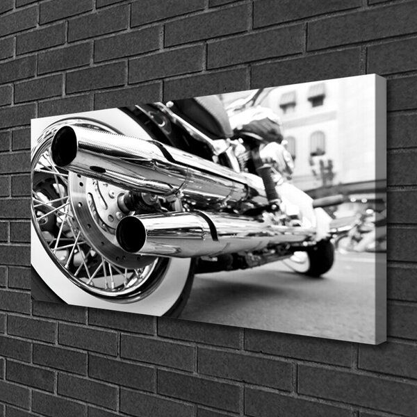 Obraz na płótnie Ikona Stylu: Motocykl
