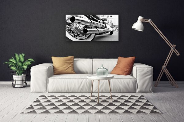 Obraz na płótnie Ikona Stylu: Motocykl