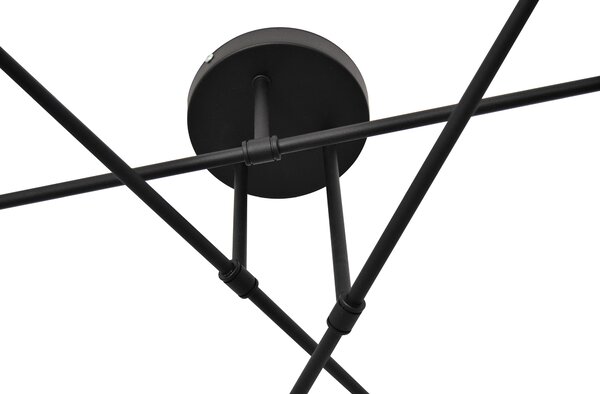 Lampa przysufitowa CAMBRIDGE W-2022/6 BK/H