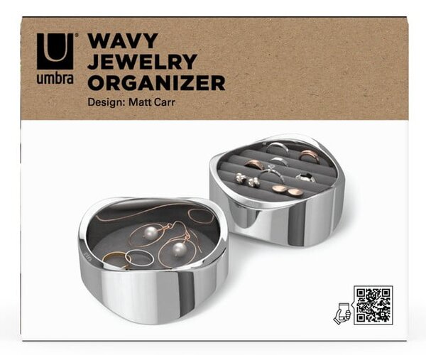 Szkatułka na biżuterię Wavy – Umbra