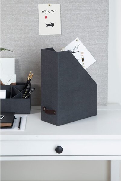 Kartonowy organizer na dokumenty Estelle Canvas Paper Laminate – Bigso