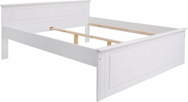 Sosnowa rama łóżka 140x200 cm, biała