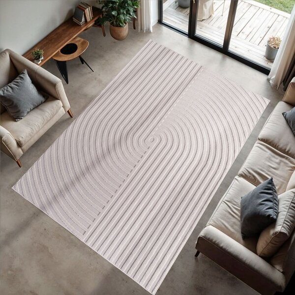 Kremowy dywan odpowiedni na zewnątrz 120x170 cm Doha 1658 Cream – Ayyildiz Carpets