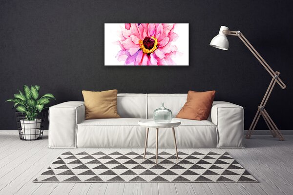 Obraz canvas na ścianę Minimalistyczny Kwiat na Ścianę