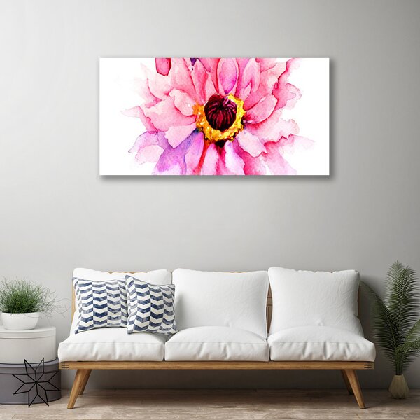 Obraz canvas na ścianę Minimalistyczny Kwiat na Ścianę