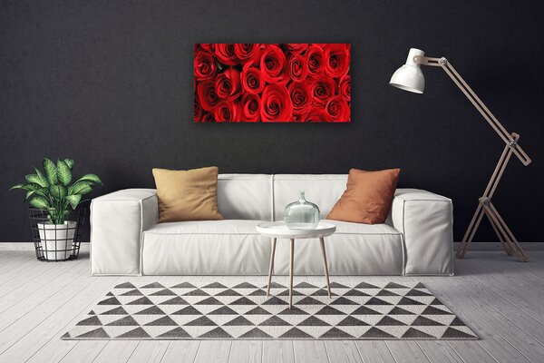 Obraz canvas na ścianę Bukiet Świeżych Róż