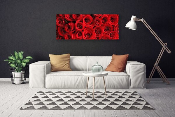 Obraz canvas na ścianę Bukiet Świeżych Róż