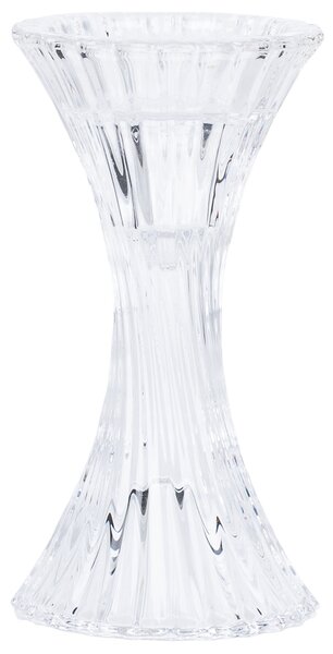 Świecznik szklany Hasselt, 20 cm