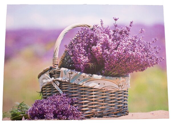 Obraz na płótnie z lawendą Provence, 30 x 40 cm