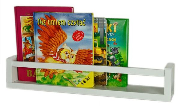 Skandynawska półka na książki Liptos 54 cm - 12 kolorów