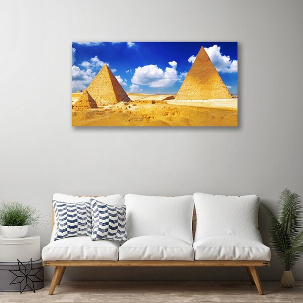 Zdjęcie na płótnie Piramidy na Pustyni Giza