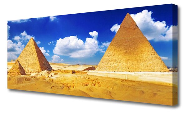 Zdjęcie na płótnie Piramidy na Pustyni Giza