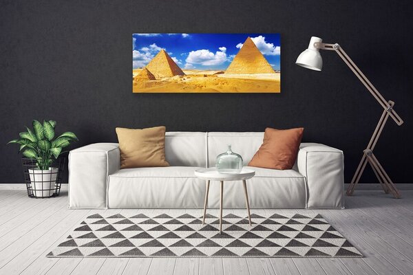 Zdjęcie na płótnie Piramidy na Pustyni Giza
