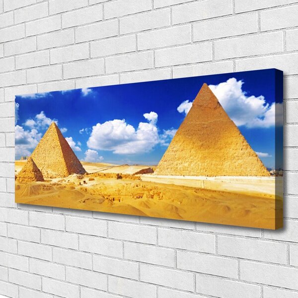 Zdjęcie na płótnie Piramidy na Pustyni Giza