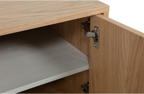 Zestaw pod TV w dekorze dębu 264x88 cm Modulair – vtwonen
