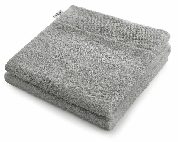 AmeliaHome Ręcznik kąpielowy Amari jasnoszary, 70 x 140 cm