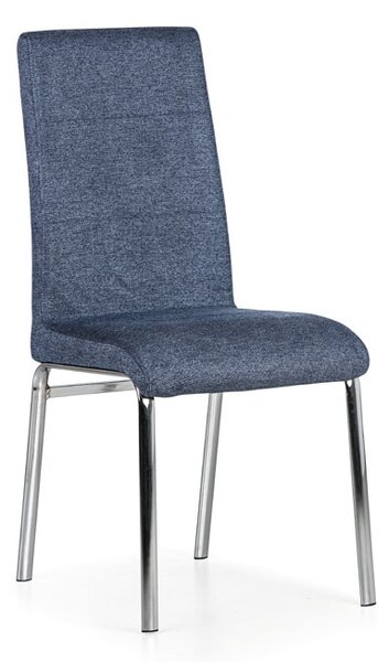 Krzesło do jadalni INDO, niebieskie