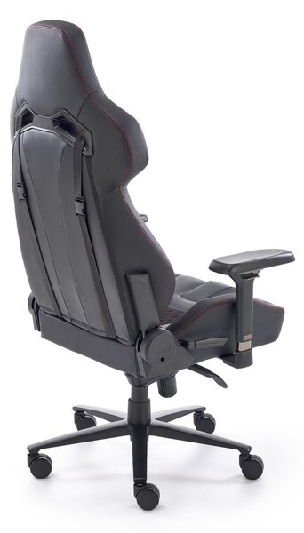 Czarny fotel do gamingu Baldur Halmar