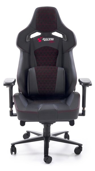 Czarny fotel do gamingu Baldur Halmar