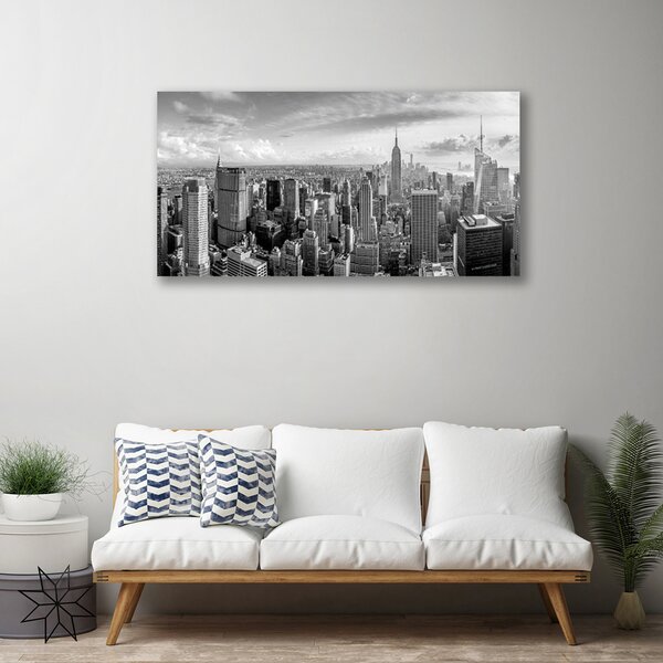 Obraz canvas na ścianę Rytm Miejskich Kamienic