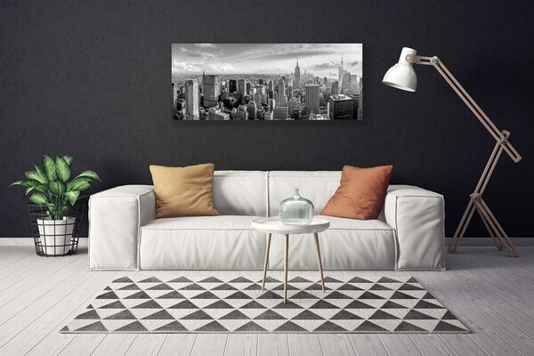Obraz canvas na ścianę Rytm Miejskich Kamienic
