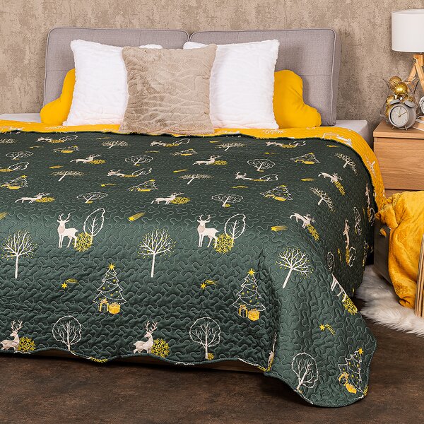 Narzuta na łóżko Forest Dream, 220 x 240 cm