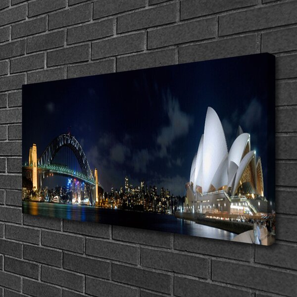 Fotoobraz na płótnie Most Harbour w Sydney
