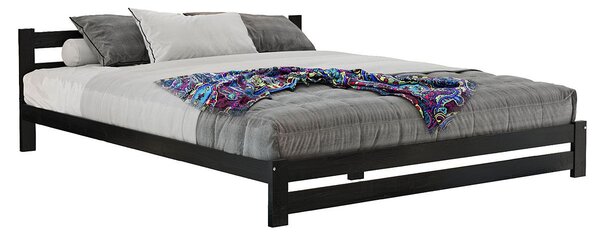 Łóżko drewniane Marsel 180x200 - czarne