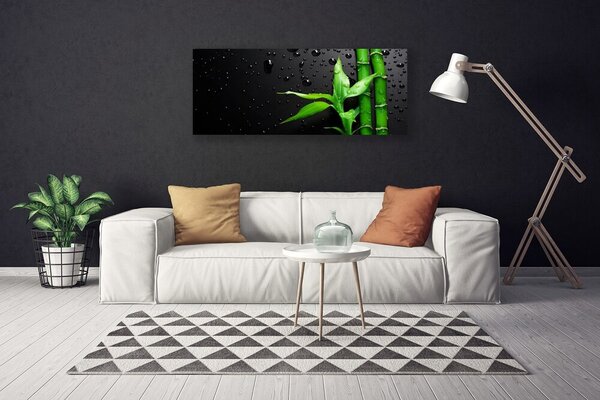 Obraz canvas na ścianę Tropikalny Motyw Bambusa