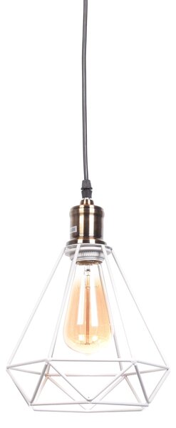 LAMPA WISZĄCA INDUSTRIALNA LOFT BIAŁA COBI