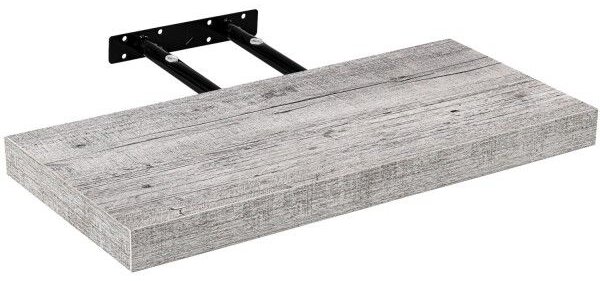 Półka ścienna Stilista Volato, 60 cm, białe drewno