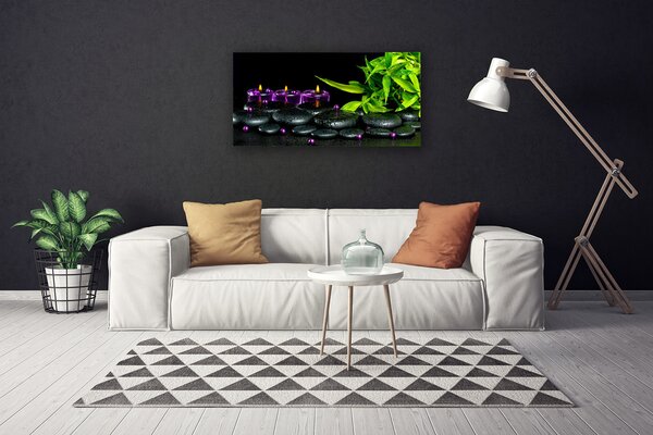 Obraz canvas na ścianę Nastrojowy Wieczór w Spa